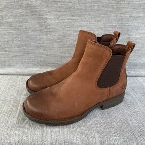 Born Boots Cove Brown Leather Wateproof Chelsea Boot